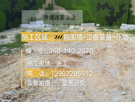 阜新迷彩漆喷涂方法（通用 + 数码专项